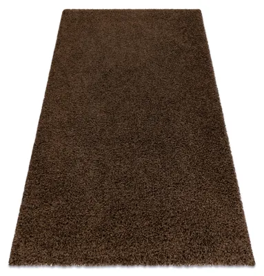 Image de Tapis SOFFI shaggy 5cm marron marron 120x170 cm