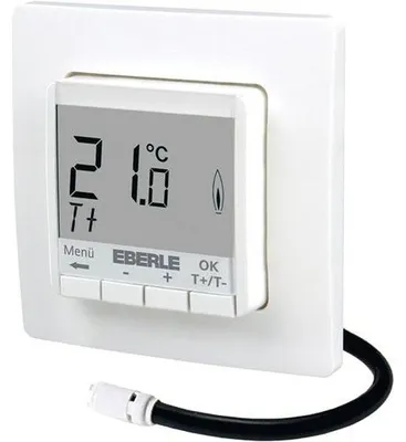 Produktbild von Eberle UP FUSSBODENHEIZUNGSREGLER (FIT NP3F       WEISS)