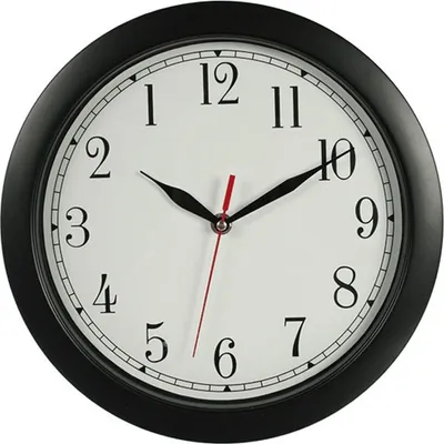 Produktbild von Out of the Blue Wanduhr - invertiert - Dia 29 cm - schwarz/weis