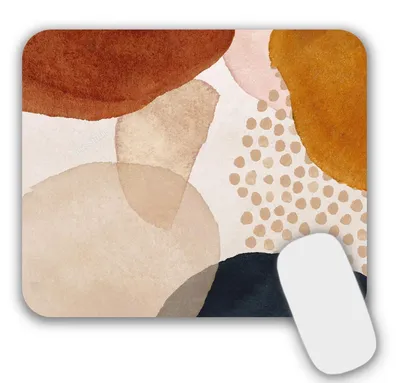 Image de Petit tapis de souris à motif, 24 x 20 x 0,3 cm, surface antidérapante