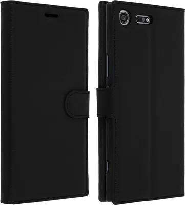 Obrázek produktu pro Avizar, flipové ochranné pouzdro s funkcí stojánku pro Sony Xperia XZ Premium, černé