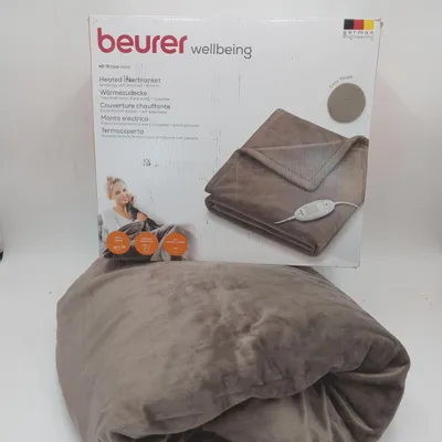 Produktbild von Beurer Heizdecke Wärmedecke 6 Temperaturstufen Massage Heating
