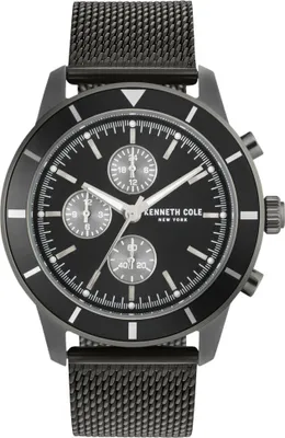 Produktbild von Kenneth Cole New York Herren Uhr Armbanduhr Edelstahl KC50573002