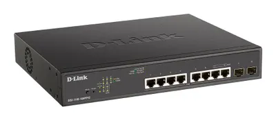 Image de D-Link DGS-1100-10MPPV2 – Commutateur intelligent à 10 ports Gigabit Max PoE