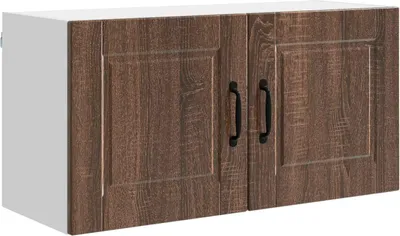 Immagine prodotto di vidaXL Armadio a muro PORTO Marrone effetto rovere 80 x 31 x 40 cm