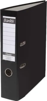 Zdjęcie produktu dla Segregator Classic A4 / 75 mm Czarny - BANTEX