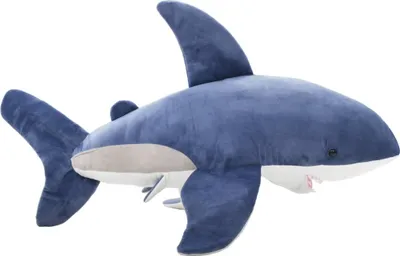 Immagine prodotto di Giocattolo di Peluche Squalo Bianco Blu e Bianco