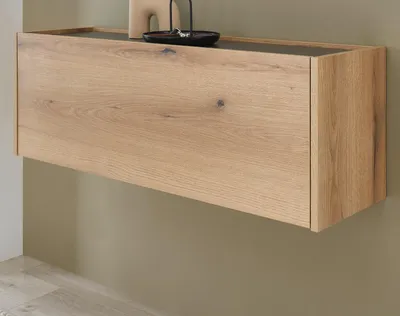 Produktbild von Hängeschrank "Center" in Evoke Eiche und grau Flurschrank hängend 100 cm