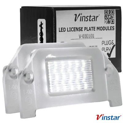 Produktbild von Vinstar LED Kennzeichenbeleuchtung kompatibel mit 300C Sebring 200 Thema