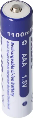 Produktbild von AAA 1,5V 1100mWh typisch 700mAh Lithium Ionen Akku wiederaufladbar nur mit speziellem Ladegerät