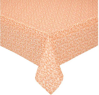 Produktbild von Tischdecke Barock beige-terra 80 x 80 cm