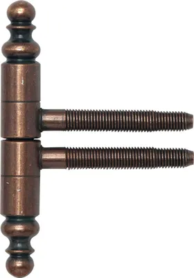 Produktbild von SFS Einbohrband 2-tlg. mit Zierkopf, ø 16 mm, Bandhöhe 108,5mm,bronze patiniert