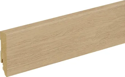 Produktbild von Neuhofer Fußleiste 240 cm 70 x 19 mm Eiche Burlington