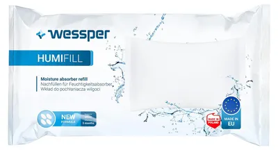 Productafbeelding van Luchtontvochtiger Navulling Korrels - 250 g - 10 Stuks - Wit