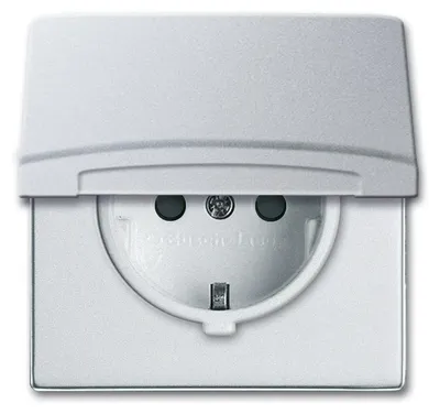 Obrázek produktu pro Busch-Jaeger 2064-0-0293, CEE 7/3, 2P+E, Bílá, IP44, 250 V, 16 A
