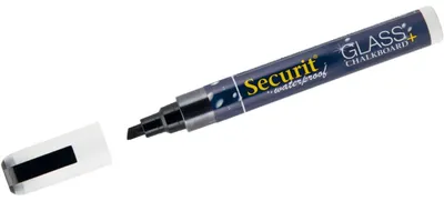 Productafbeelding van Krijtmarker, waterbestendig, zwart
