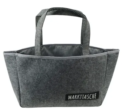 Produktbild von Filztasche Markttasche Einkaufstasche 45x33 cm