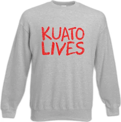 Produktbild von Urban Backwoods Kuato Lives, Sweatshirt, Farbe: Hellgrau, Größe: M
