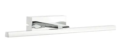 Image de Applique murale LED VAN GOGH chromée blanche 9 W, blanc chaud 370 lm, aluminium, dimensions : 6 x 45,5 x 14 cm, IP20, Nowodvorski Lighting