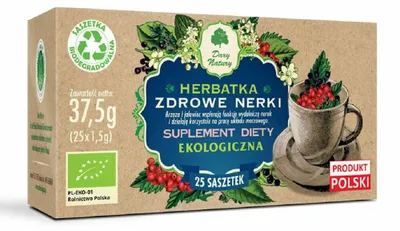 HERBATKA ZDROWE NERKI BIO (25 x 1,5 g) 37,5 g - DARY NATURY