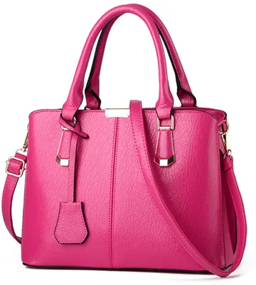 Produktbild von Damen Elegant Kunstleder Schultertasche Shopper Top-Griff Tragetaschen Umhängetasche Große Handtasche und Geldbörsen