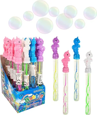 Obrázok produktu pre Bublinková palička jednorožec 50 ml - cca 26 cm, 1 zo 4 farieb