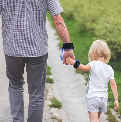 Produktbild von Latrat Sicherheitsgurt für Kinder, Anti-Verlust, für Kinder, Handgelenkband, Sicherheitsgurt für Kinder (blau)