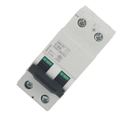 Zdjęcie produktu dla Wyłącznik prądu stałego, wyłącznik miniaturowy, wyłącznik 2-biegunowy, wyłącznik niskonapięciowy, wyłącznik 250 V