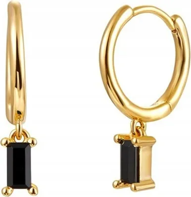Immagine prodotto di Orecchini Di Moda In Rame Classico K08 Oro Nero