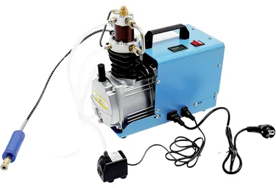 Image de Compresseur de plongée, pression maximale de 4500 PSI, débit d'air de 130 L/min, autres caractéristiques