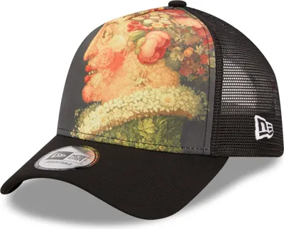 Zdjęcie produktu dla New Era Čiapky LE Louvre Print Black Aframe Trucker, 60285253