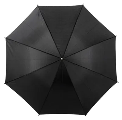 Produktbild von L-Merch - Holzgriff Automatisch Stockschirm LT5439 (84 cm x 104 cm) (Schwarz)