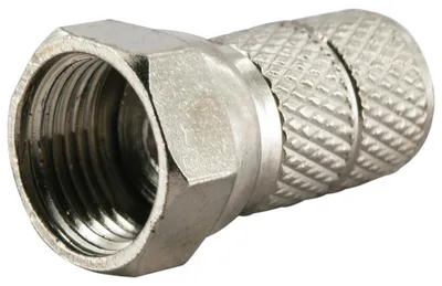 Produktbild von Schwaiger FST6504 531, F-Typ, Männlich, Weiblich, Nickel, Metall, 4 Stück(e)