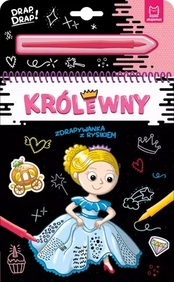 Produktbild von Prinzessinnen. Ein Rubbelbuch für Kinder mit Rubbelstift
