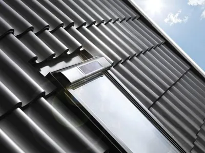 Image de Fenêtre de toit VELUX à rotation - Tout confort - Motorisation Integra Solar - GGU SK08 005730 114x140