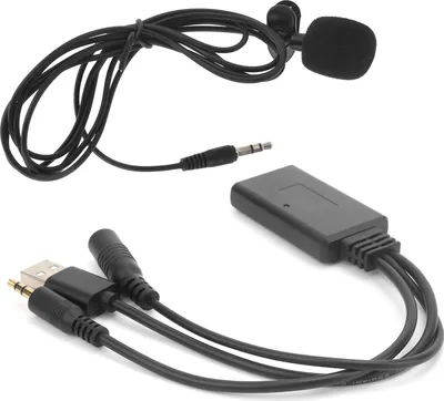 Obrázek produktu pro Univerzální adaptér Bluetooth Audio AUXIN do auta Bezdrátový mikrofon pro hovory s handsfree