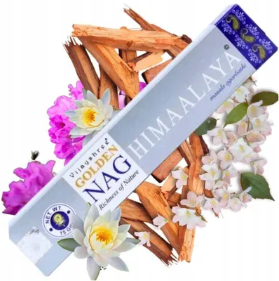 Obrázok produktu pre Vonné tyčinky Vijayshree "Golden Nag Himaalaya" 15gr.