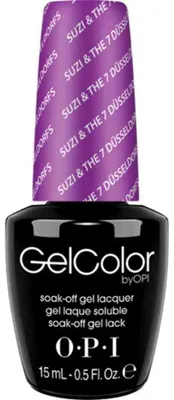 Productafbeelding van Opi Gel Color Decklak Semi-permanente nagellak "Suzi en de zeven van Düsseldorf", 15 ml *Testproduct