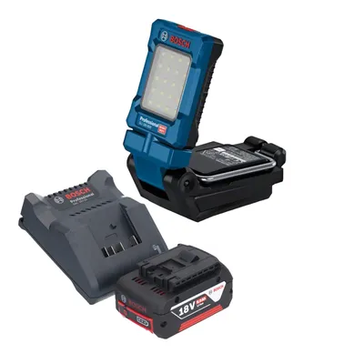 Produktbild von Bosch GLI 18V-800 Professional Akku Leuchte 18 V 800 lm + 1x Akku 5,0 Ah + Ladegerät
