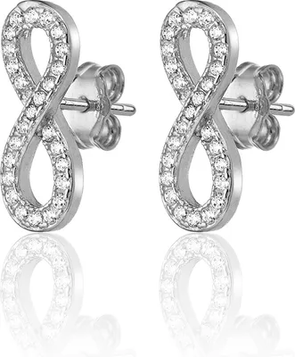 Immagine prodotto di Orecchini Karisma da donna in argento 925 con zirconi infiniti