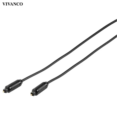 Image de ViVanco™46/40 30 câble à fibres optiques 3 m TOSLINK ODT Noir