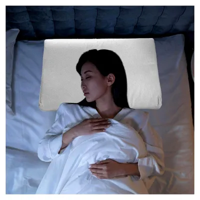 Produktbild von Flanell Nackenkissen Bezug 40x60 cm Grau - Weicher Baumwollflanell Kissenbezug für Gesundheitskissen