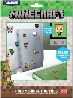 Produktbild von Paladone Minecraft Vinyl-pack Für Gadgets 21x15 Cm Mehrfarbig Mehrfarbig One Size