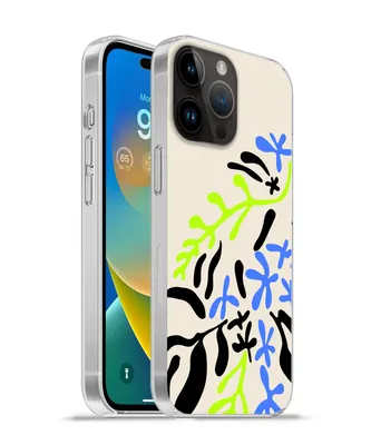 Produktbild von MuchoWow® Handyhülle Schutzhülle Hülle für Apple iPhone 14 Pro Max Blatt - Abstrakt - Muster Silikon Softcase Handy Hülle - Hardcover