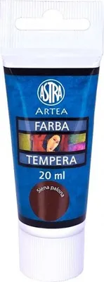 Produktbild von Artea Professional Temperafarbe 20ml - Gebrannte Siena / Gebrannter Ocker, 307118009