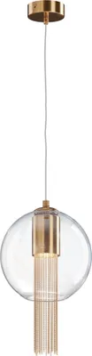 Produktbild von Maytoni Flusso Pendelleuchte, Glas & Metall, 1 Licht, GU10, IP20, Dimmbar