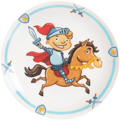 Image de ORION Assiette plate / assiette plate pour enfants RITTER