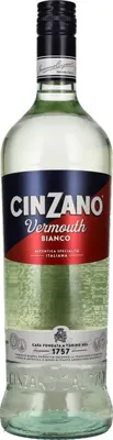 Produktbild von Cinzano Vermouth BIANCO 15% Vol. 1l