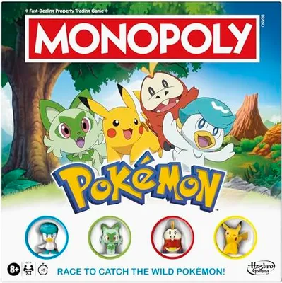 Obrázok produktu pre Asmodee Monopoly Pokémon, Stolová hra, 8 rok / roky