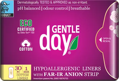 Image de Coussinets HYGIENE AVEC Bandes ANION 30 pcs - GENTLE DAY